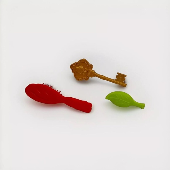 Mattel Ever After High Gold Key Shaped Disney My Little Pony Hairbrush for Dolls - Picture 3 of 6